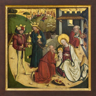 Adoration of the Magi by Unbekannt Unbekannt
